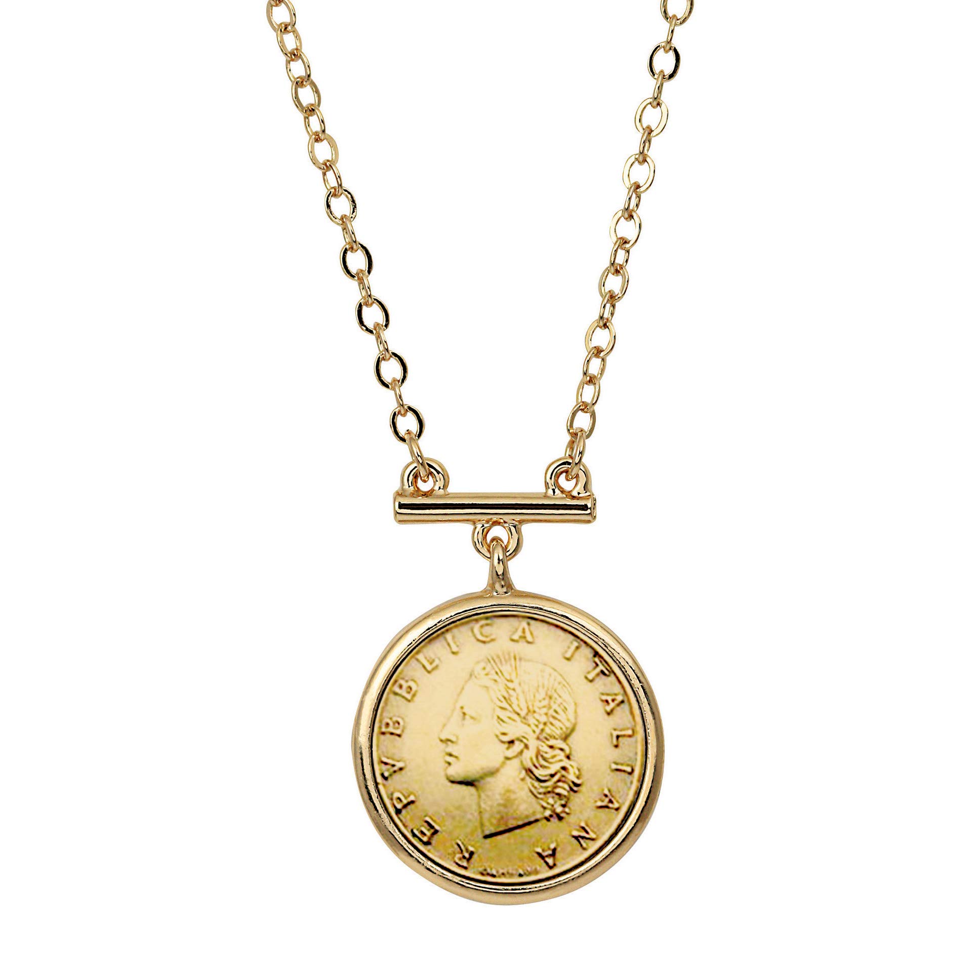Amazon.com: American Coin Treasures Italian 20 Lira Coin Pendant